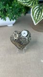 Pyrite cluster Heart