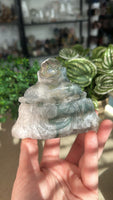 Moss Agate Buddha