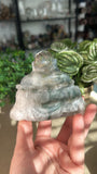 Moss Agate Buddha