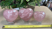 Rose Quartz Hearts