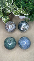 Moss Agate Spheres