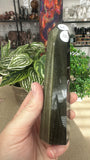 Gold obsidian towers