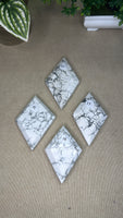 Howlite Rhombus