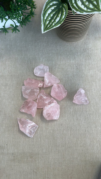 Rose Quartz Pieces