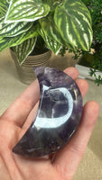 Chevron amethyst Moon Bowl