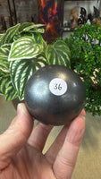 Shungite spheres