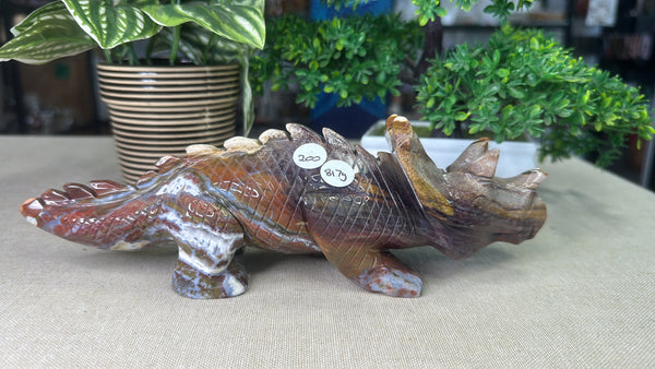 Ocean Jasper Triceratops