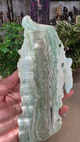 Blue Aragonite Slice