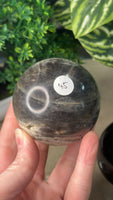 Black Moonstone Spheres