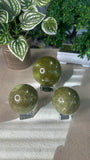 Green Jade Spheres