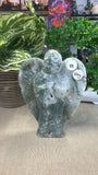 Moss agate Angel