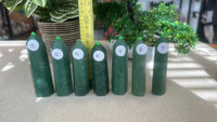 Green strawberry Quartz points