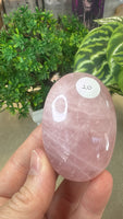 Rose Quartz Palm Stones