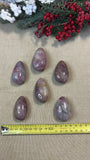 Purple Rose Quartz Palm stones