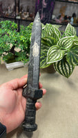 Larvikite Carving