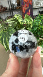 Rainbow moonstone spheres