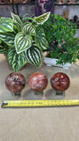 Fire Quartz Spheres