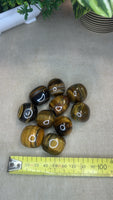 Tiger eye tumble stones large