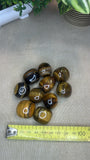 Tiger eye tumble stones large