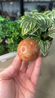 Peach Moonstone Sphere