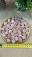 Rose quartz tumbles small