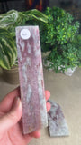 Pink tourmaline slices