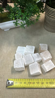 Selenite cubes