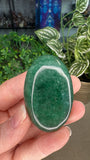 Green Strawberry Quartz Palm Stone