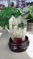 Citrine Double Tower with custom stand