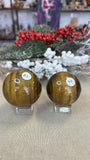 Tiger Eye Spheres