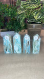 Blue Aragonite Points