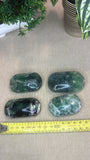Feather Fluorite Palm Stones
