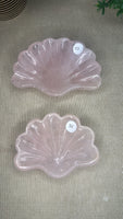 Rose Quartz Shell Bowls