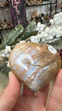Peach Moonstone Hearts