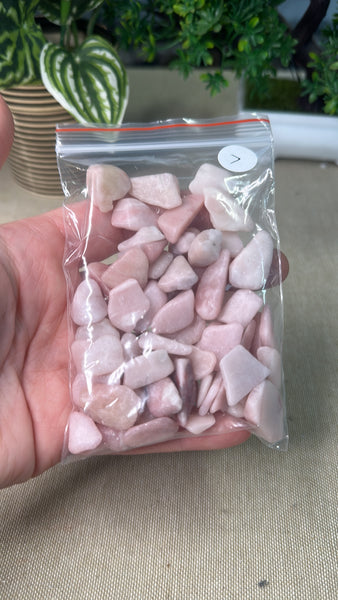 Large Pink Opal Chips