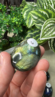 Labradorite palm stones