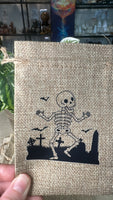 Halloween Hessian Bags