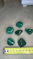 Malachite tumbles