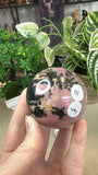 Rhodonite Sphere