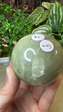Green Moonstone Spheres