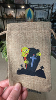 Halloween Hessian Bags