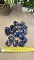 Sodalite tumble stones