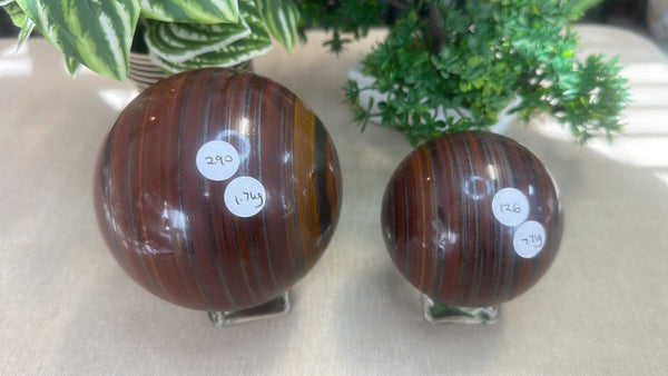 Tiger Iron Spheres