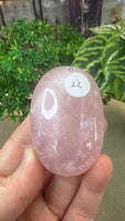 Rose Quartz Palm Stones