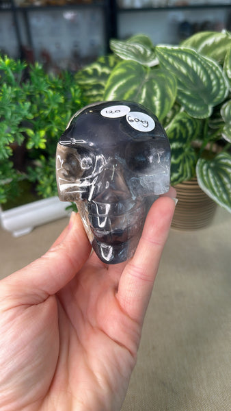 Volcanic Agate Skull