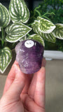 Purple Fluorite Skull