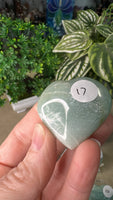 Green Moonstone Hearts