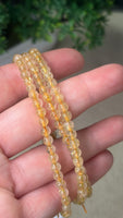 Gold Rutile Triple Bracelet/ Necklace