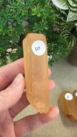 Tangerine Quartz Pieces