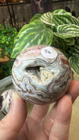 Mexican Crazy Lace Agate Spheres